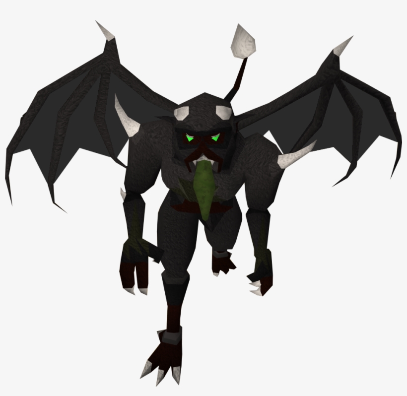 Black Demons Runescape - Black Demon Runescape, transparent png #9156987