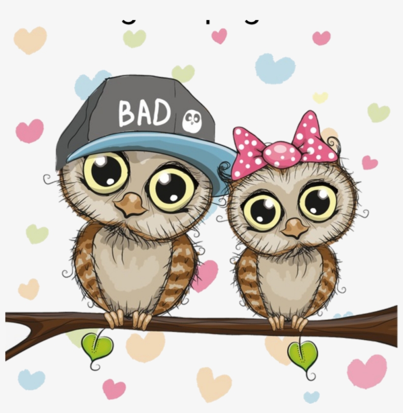 Owls Sticker - Baykuş Telefon Duvar Kağıtları, transparent png #9157898