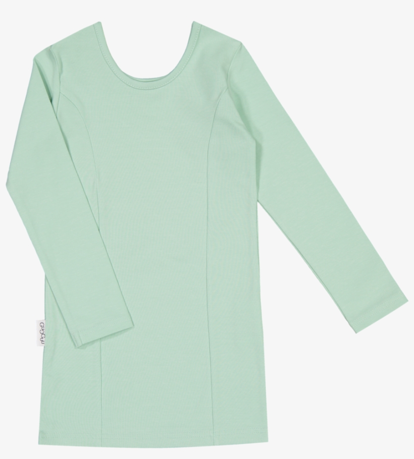 Ballerina Tunic, Green Vine - Long-sleeved T-shirt, transparent png #9157910