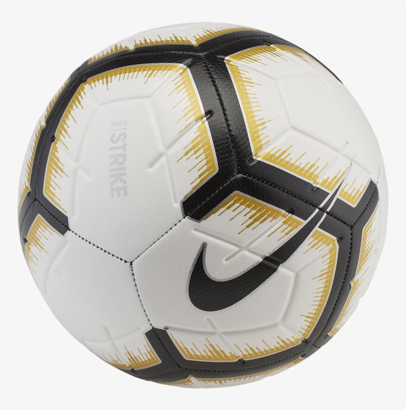 Nike Strike Soccer Ball Gold, transparent png #9158163