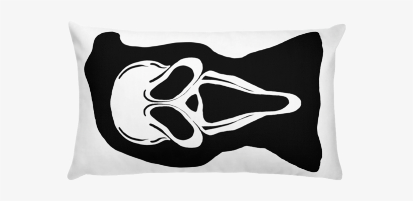 Double-sided Michael Myers / Ghostface - Cushion, transparent png #9158288