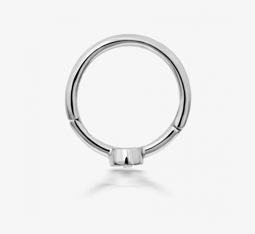 8mm Scalloped Diamond Clicker 8mm Scalloped Diamond - Bangle, transparent png #9158746