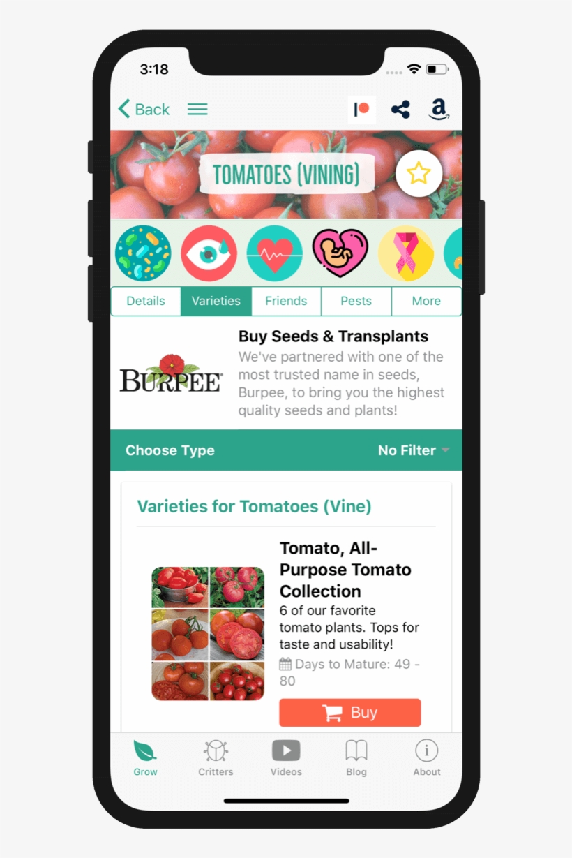 Vegetable Garden Planner Mobile App For Ios, Android, - Natural Foods, transparent png #9159345