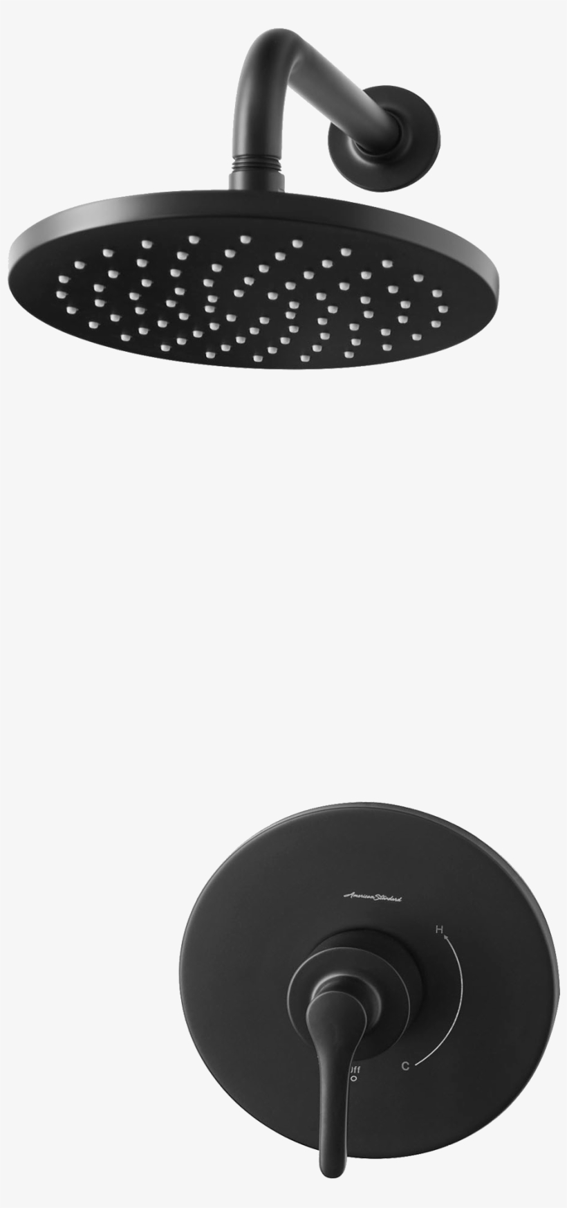 Studio S Shower Trim In Matte Black - Shower Head, transparent png #9159950