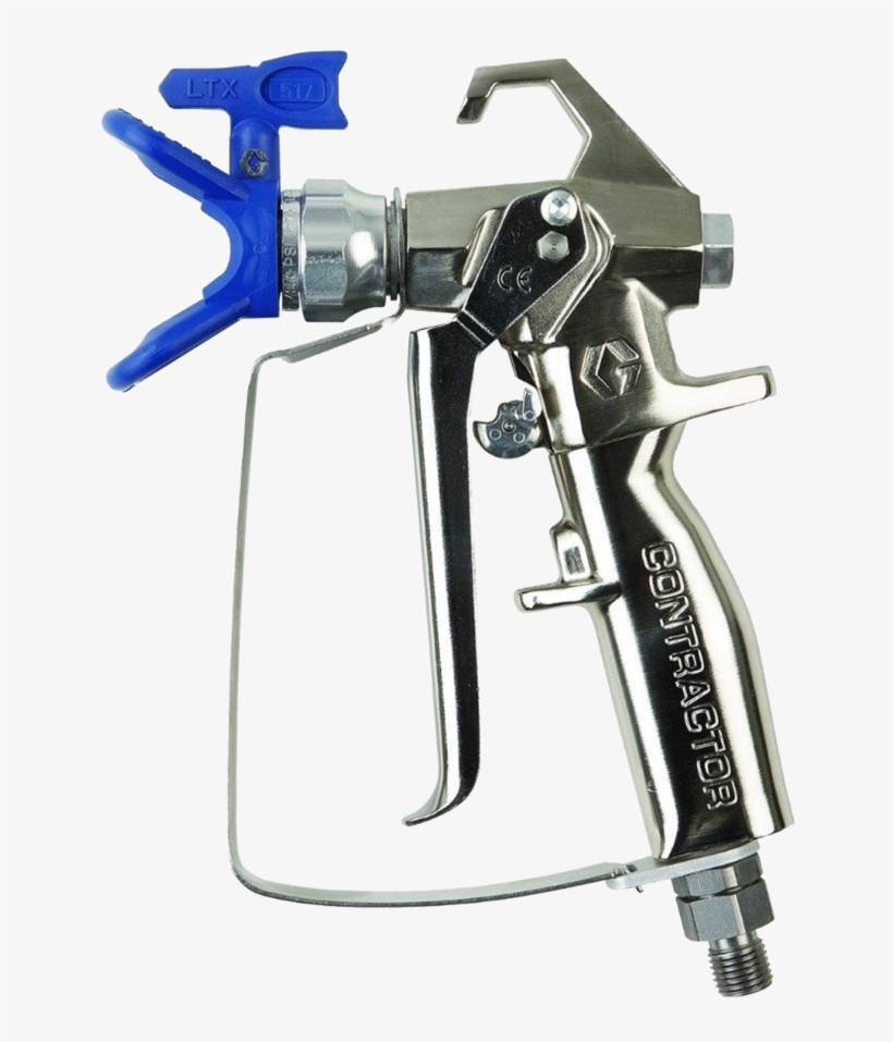 Pistola Contractor - Gun With - Graco Gun, transparent png #9160774