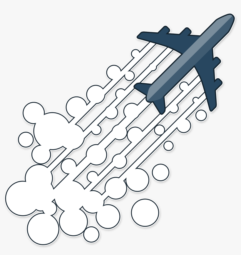 Clip Art Images - Chemtrail Png, transparent png #9160951