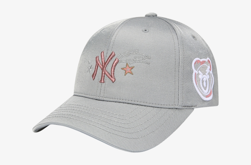 New York Yankees Strap Point Angry Bear Adjustable - Baseball Cap, transparent png #9161050
