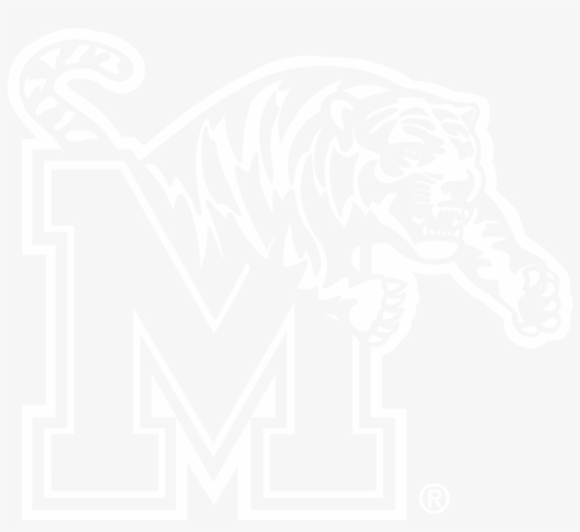 Welcome Thursdays In Black Autos Post - University Of Memphis Logo Black And White, transparent png #9161231