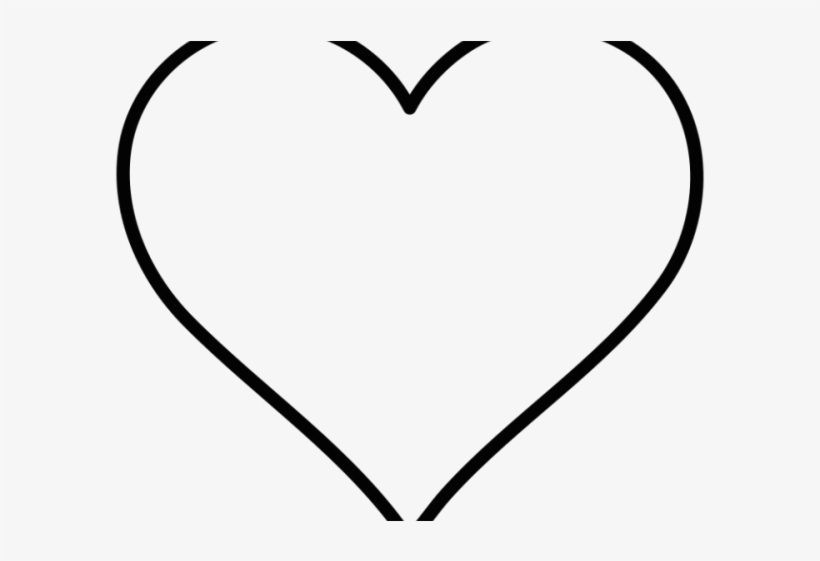 Heart Clipart Clipart Heart Outline - Clipart Of A Big Heart, transparent png #9161375