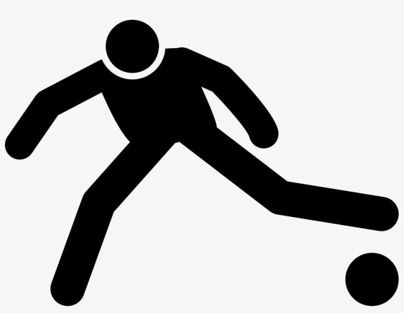 Football Player Running With The Ball Comments - Illustration, transparent png #9161454