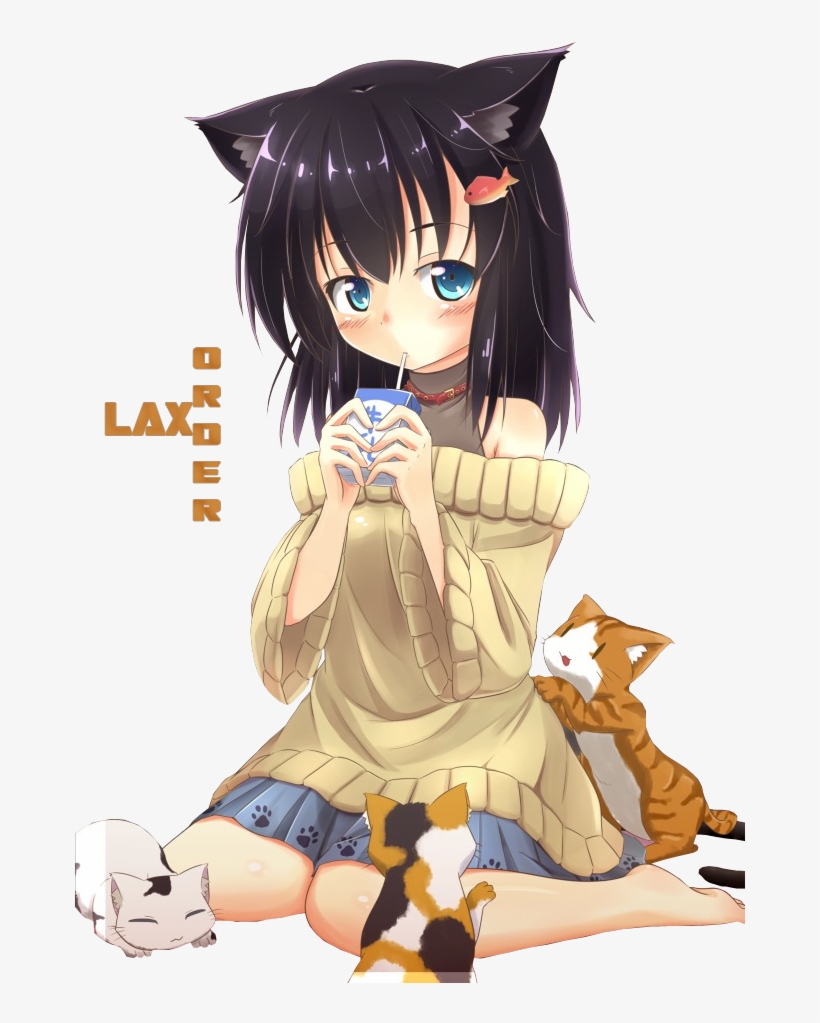 Neko Girl Render - Cute Neko, transparent png #9161728