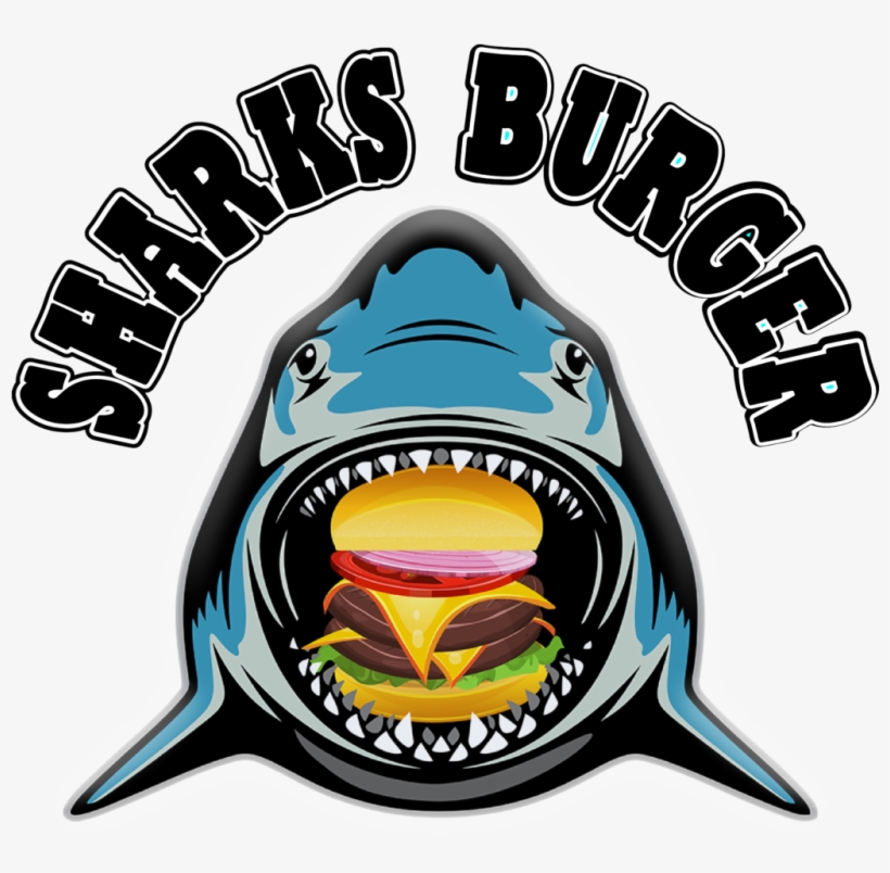 Sharks Burger, transparent png #9162261