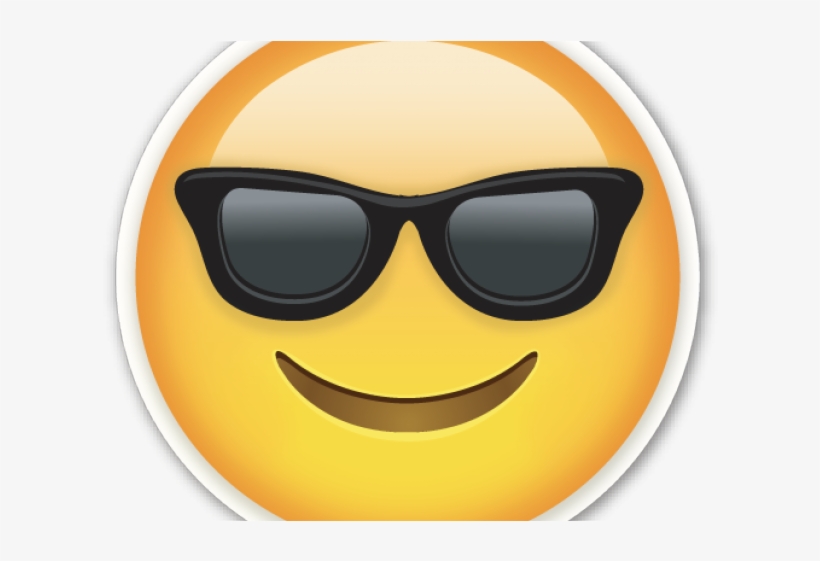 Sunglasses Emoji Clipart Yellow Face Like A Boss Emoji Free Transparent Png Download Pngkey