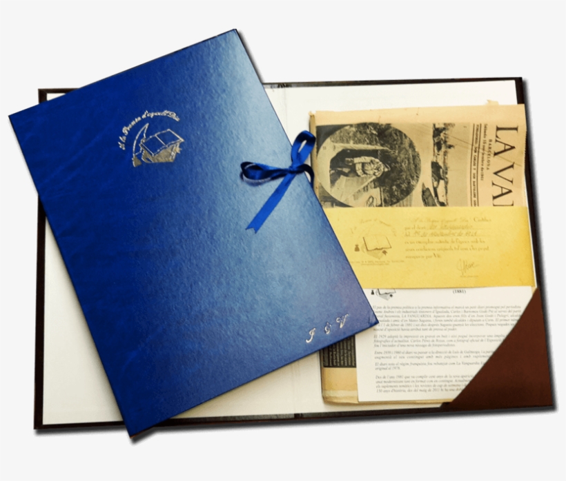 Carpeta Marrón Presentación Carpeta Azul - Envelope, transparent png #9162464