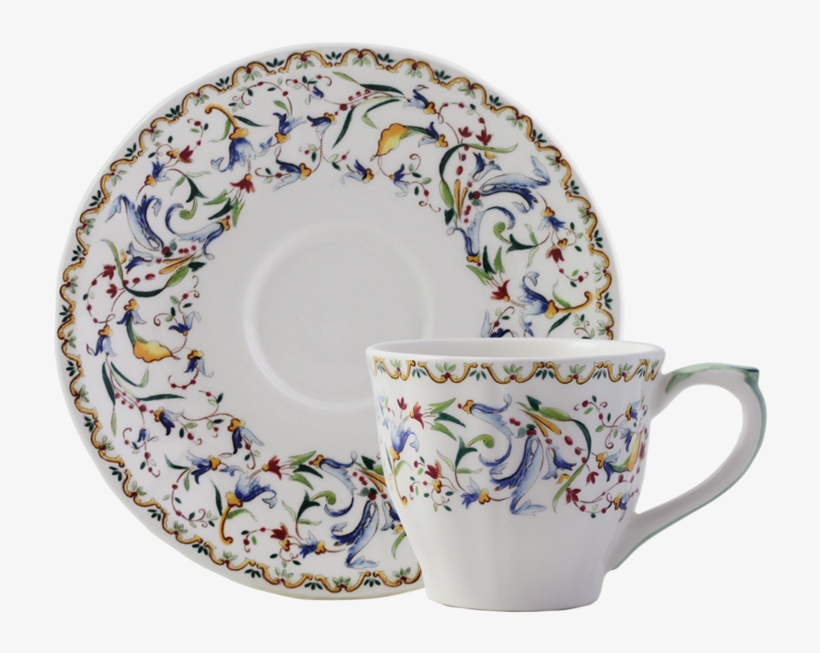 Coffret De 2 Tasses Et Soucoupes À Thé U - Saucer, transparent png #9162585