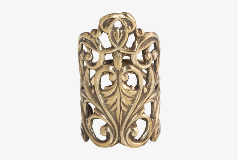 Lace Armour Rings - Brass, transparent png #9162766