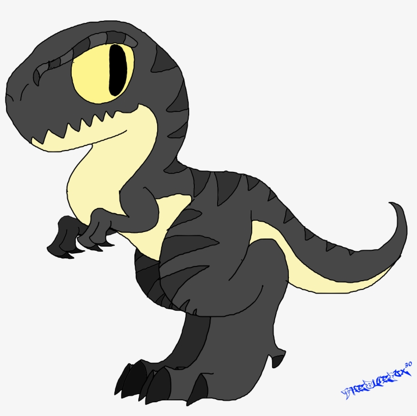 Full Size Of Cartoon Dinosaur Drawings Easy Drawing - Drawings Of A T Rex, transparent png #9163592