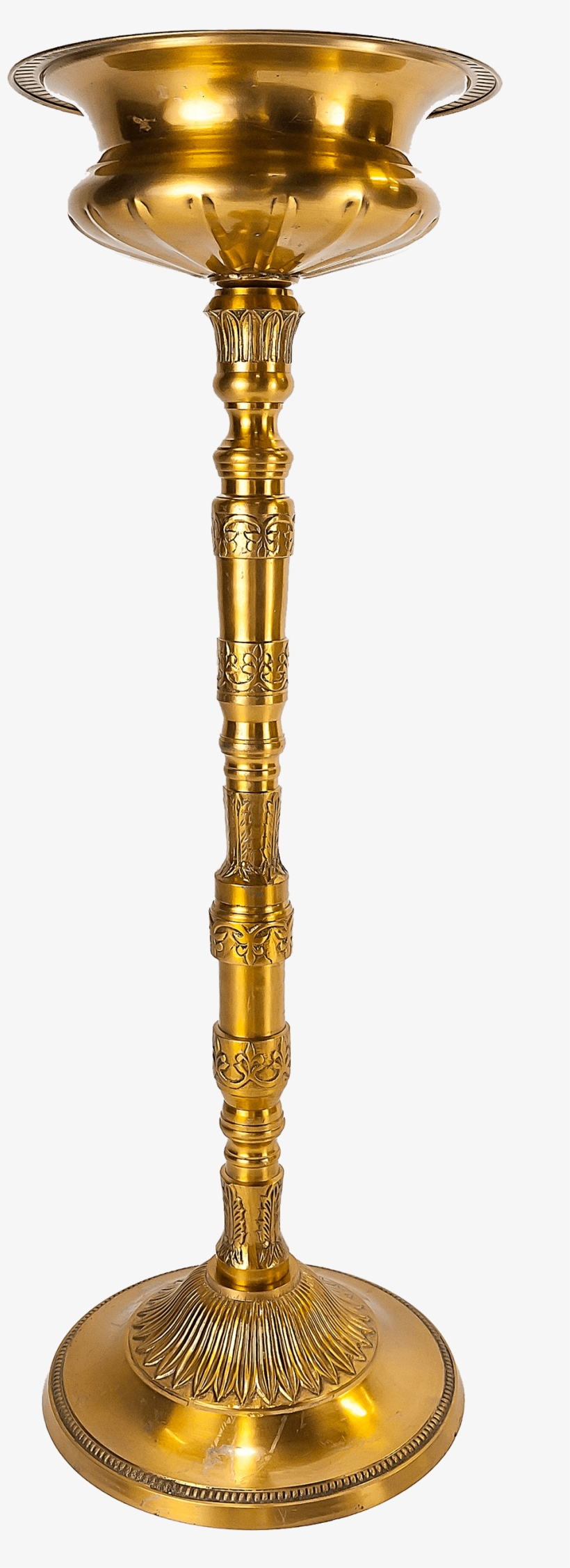 Brass Candelabra - Brass, transparent png #9163785