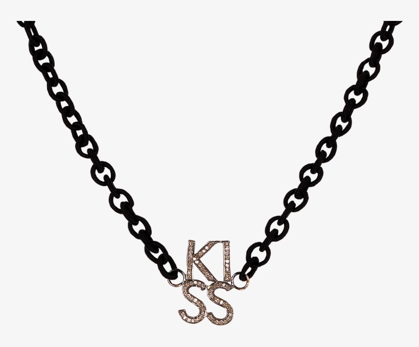 Microcute - Kiss Black - Tiffany 1837 Lock Necklace, transparent png #9164157