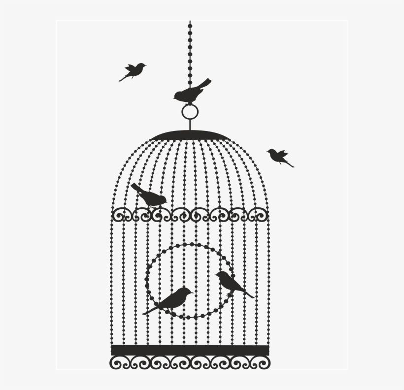 Jaulas Vintage Png - Gaiola Desenho Png, transparent png #9164204