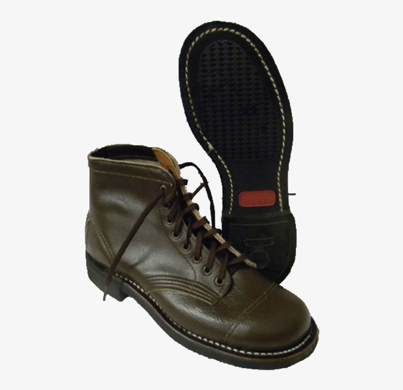 Wwii Style Leather Mens Mcguire Army Navy - Military Surplus Shoes, transparent png #9164400