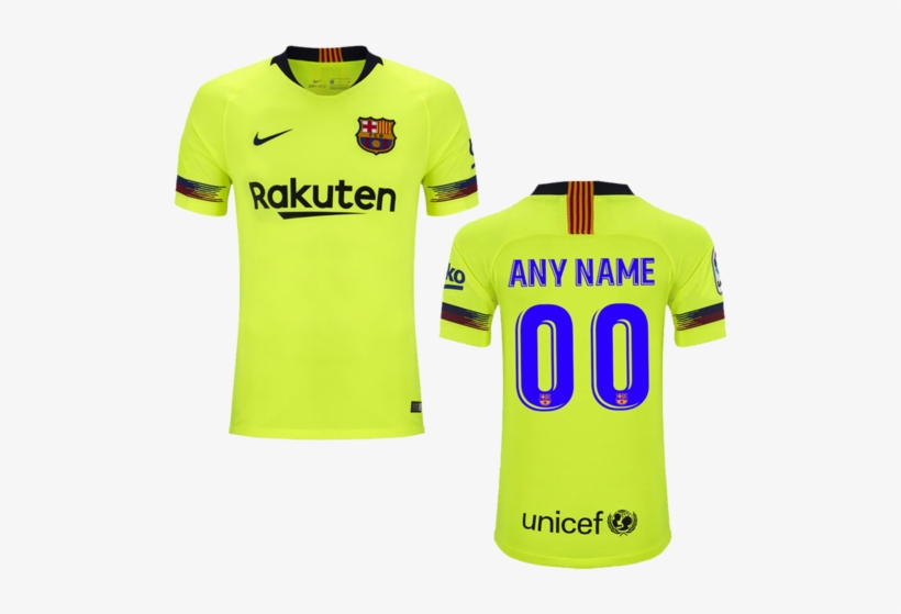 Barcelona 2018 19 Away Kit Enthopia - Sports Jersey, transparent png #9164453