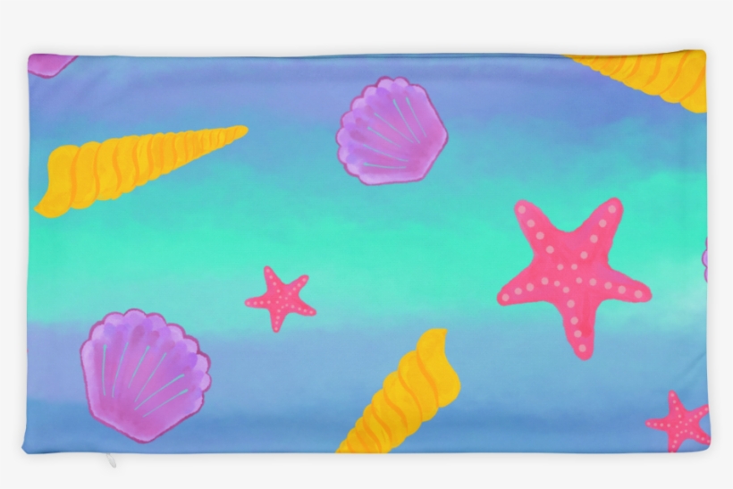 'little Mermaid' Pillow Case Only - Marine Invertebrates, transparent png #9164708