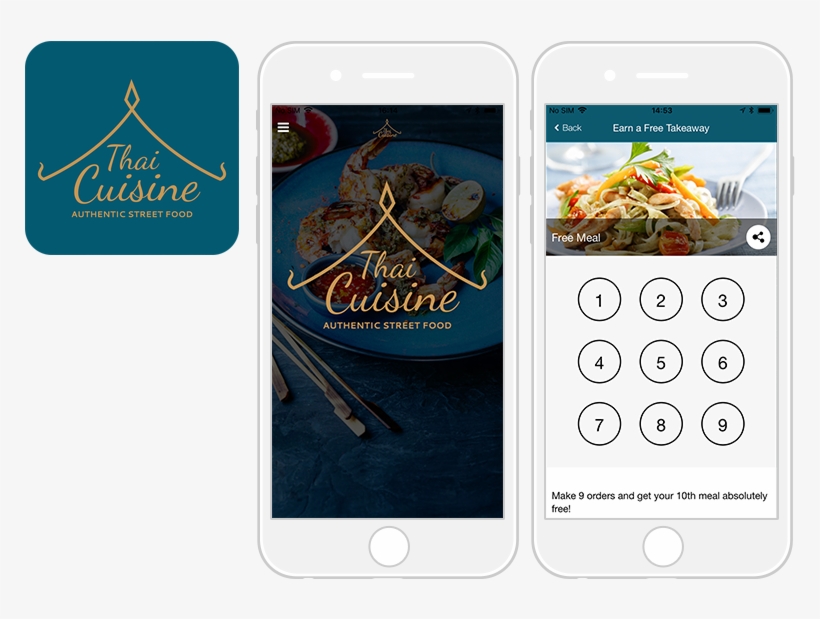 Takeaway App Branding - Iphone, transparent png #9164747