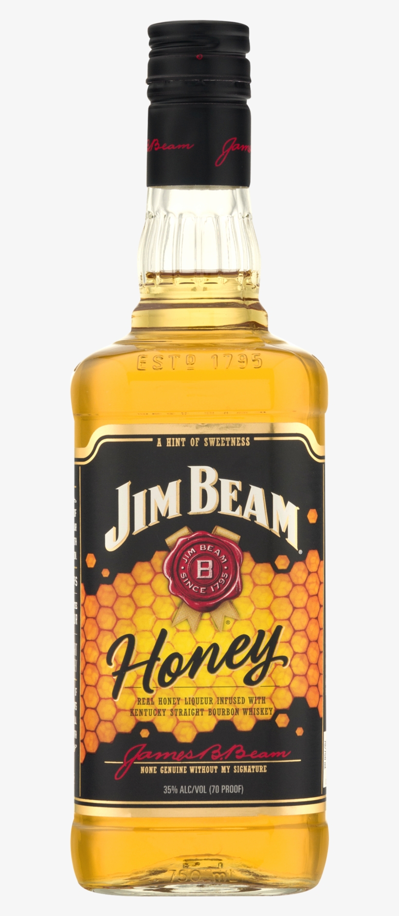 Jim Beam Honey Bourbon Whiskey, 750 Ml - Jim Beam Honey Whiskey, transparent png #9164913