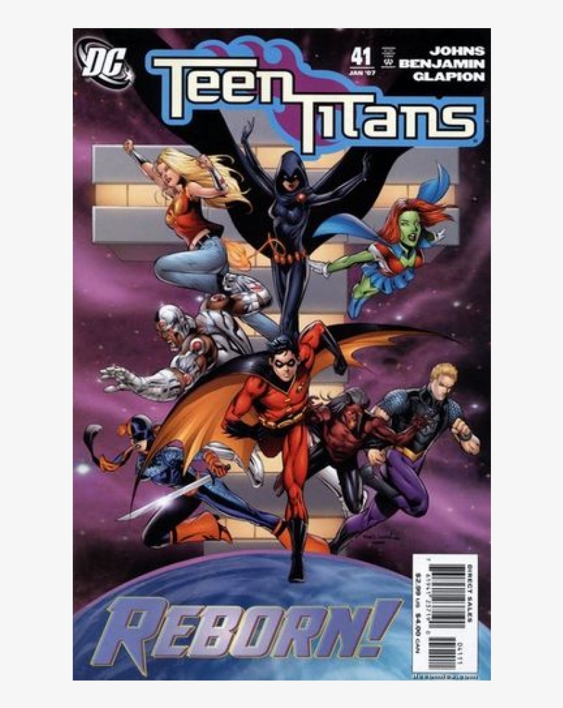 Купете Comics 2007-01 Teen Titans - Teen Titans Marvel, transparent png #9164955