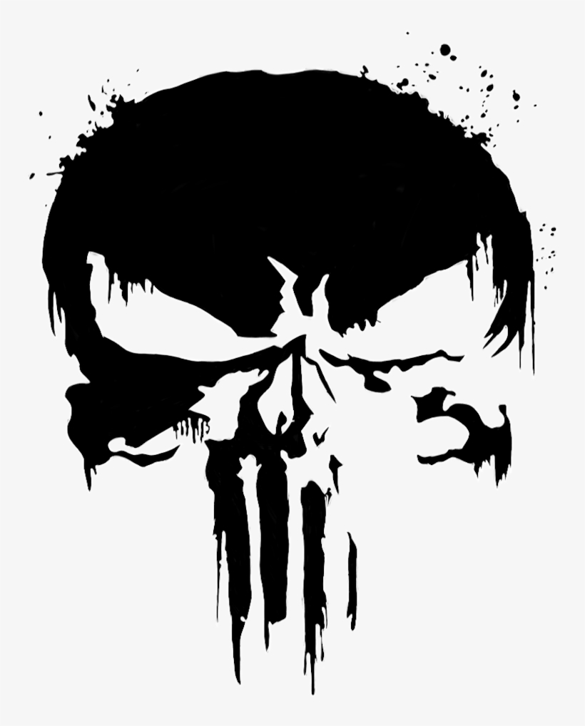 Punisher Skull Png - Transparent Punisher Skull Png, transparent png #9164957