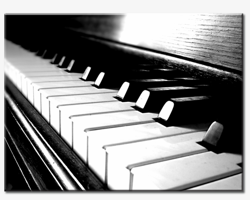 1000 X 750 1 - B&w Piano, transparent png #9165386