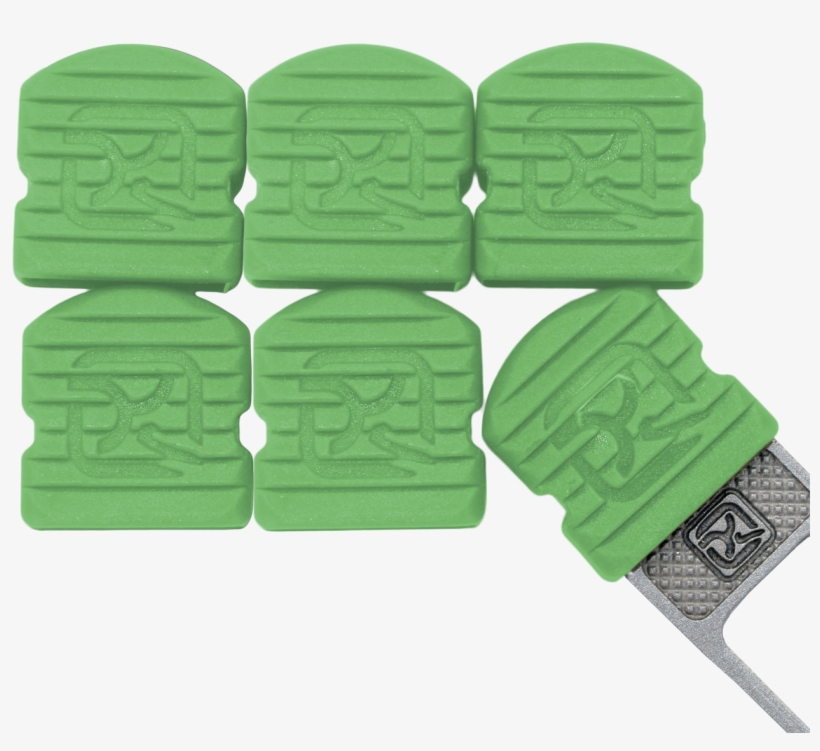6 Green Caps For Use With Phone Cases - Mobile Phone, transparent png #9165505