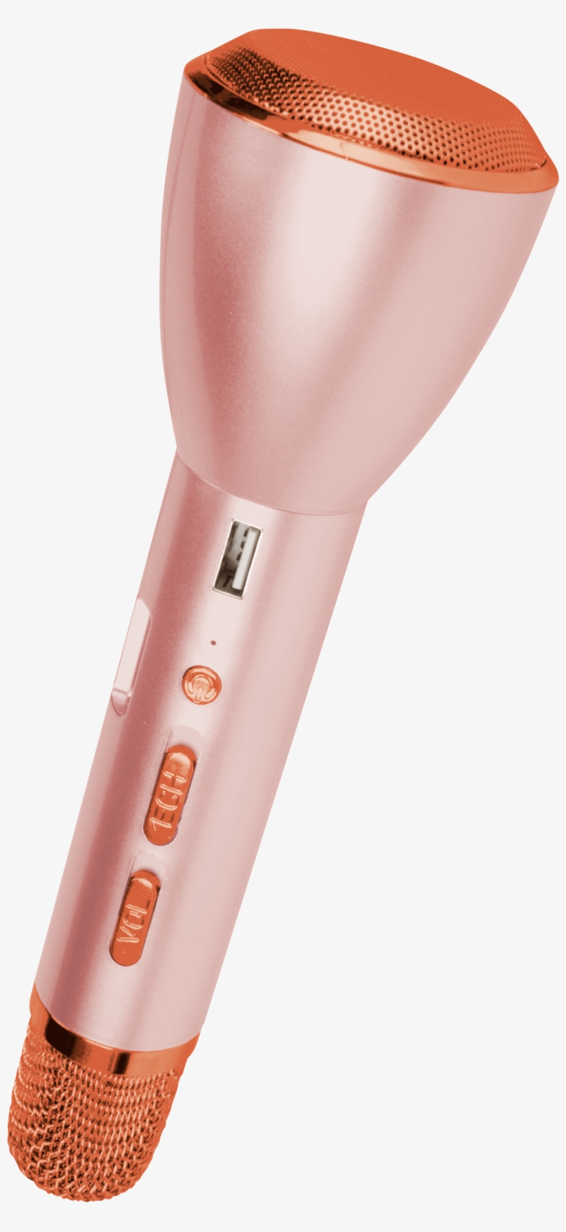 Sing-along Bluetooth Wireless Karaoke Microphone And - Plastic, transparent png #9165648