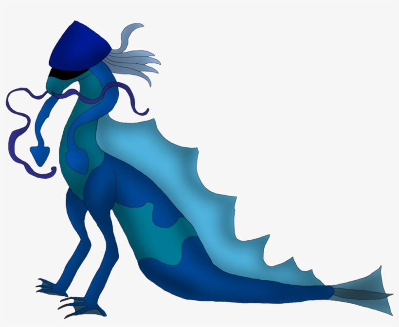King Of Water Dragons By Fireember345 - Illustration, transparent png #9166237