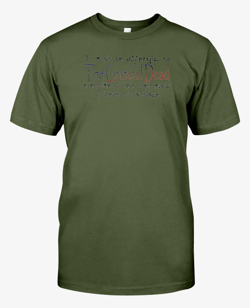 Grateful Dead Allergy - Shirt, transparent png #9166332