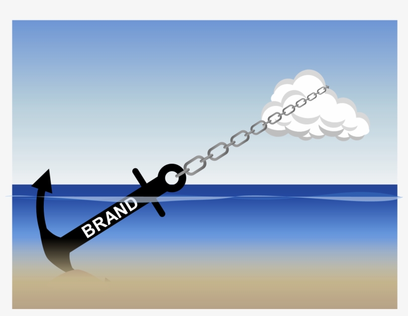 Brandanchor - Anchor From A Boat, transparent png #9166794