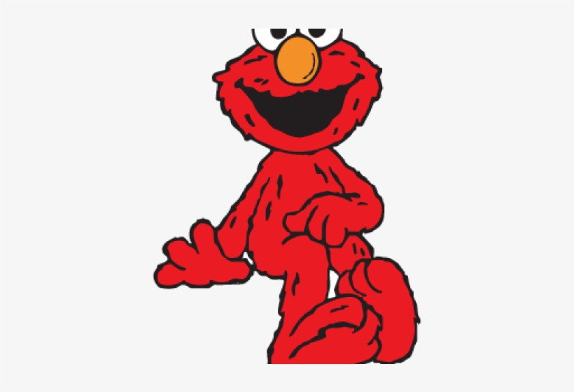 Sesam Street Clipart Vector - Elmo Sesame Street Vector, transparent png #9166800