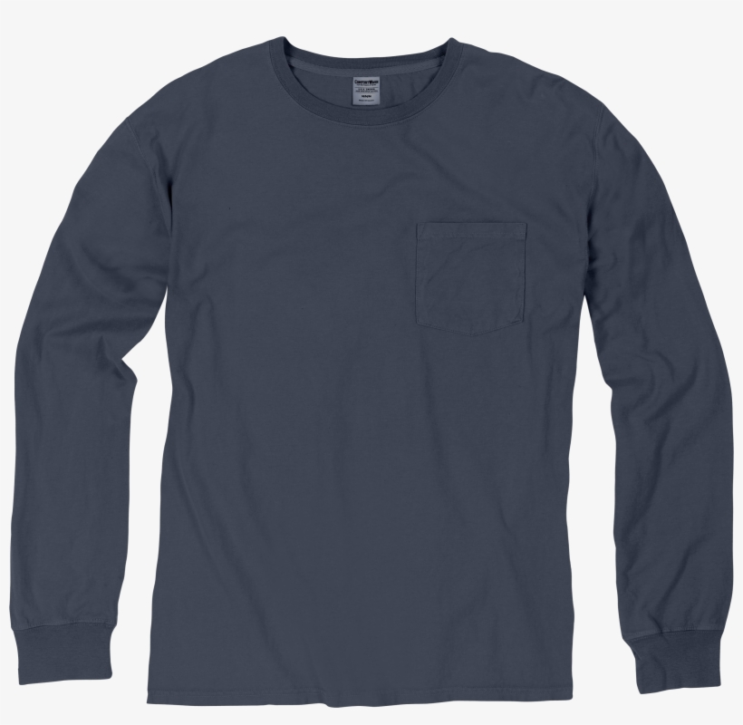 Front - Long-sleeved T-shirt, transparent png #9166845