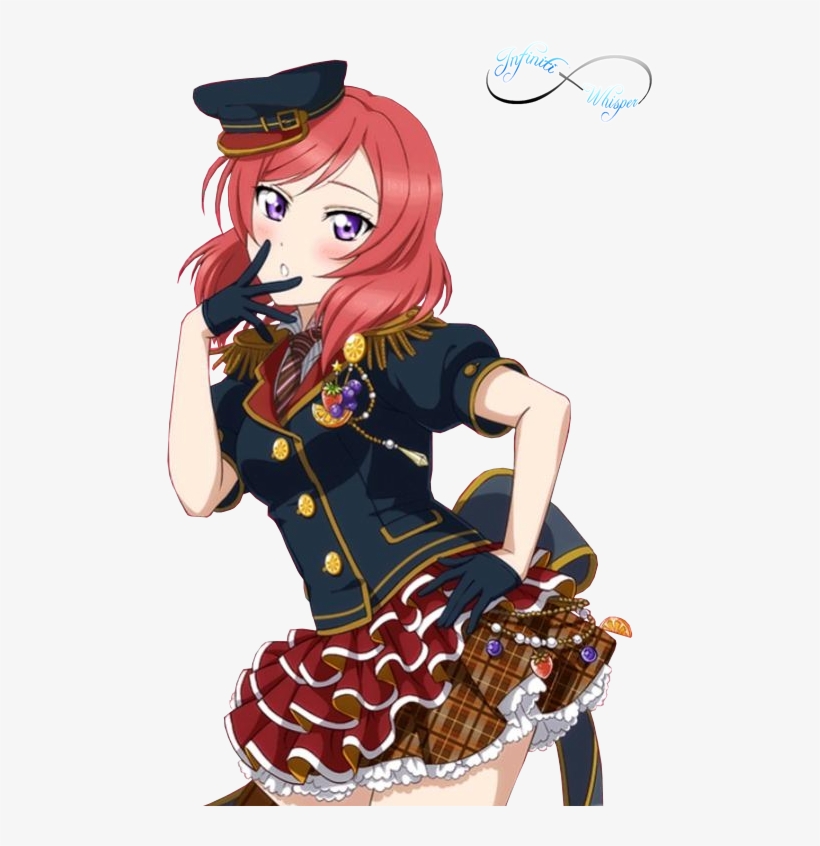 Maki Nishikino Render By Infiniti-whisper - Love Live Cards Maki, transparent png #9166887