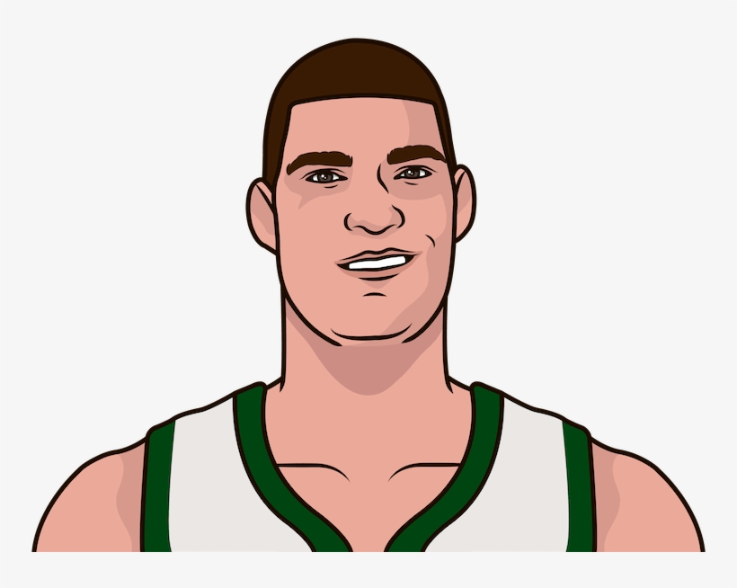 Brook Lopez Buried Four Threes On Sunday To Give Him - Steph Curry Statmuse, transparent png #9167244