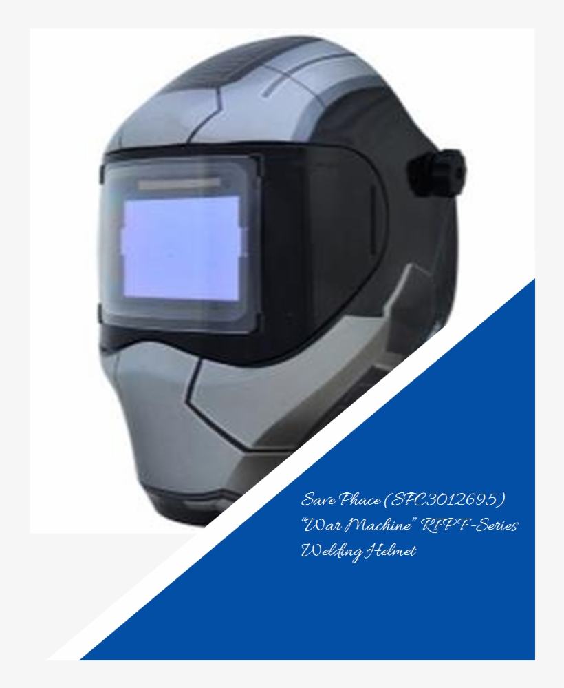 Save Phace “war Machine” Rfp F-series Welding Helmet - Motorcycle Helmet, transparent png #9167246
