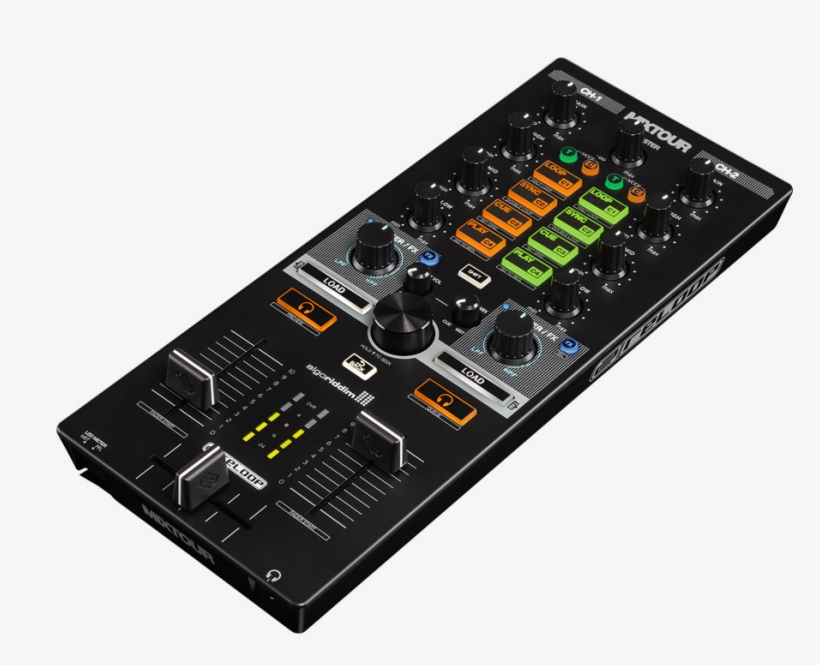 Details Zu Reloop Mixtour 2-channel Portable Dj Mixer - Djay Pro 2 Controller, transparent png #9167488