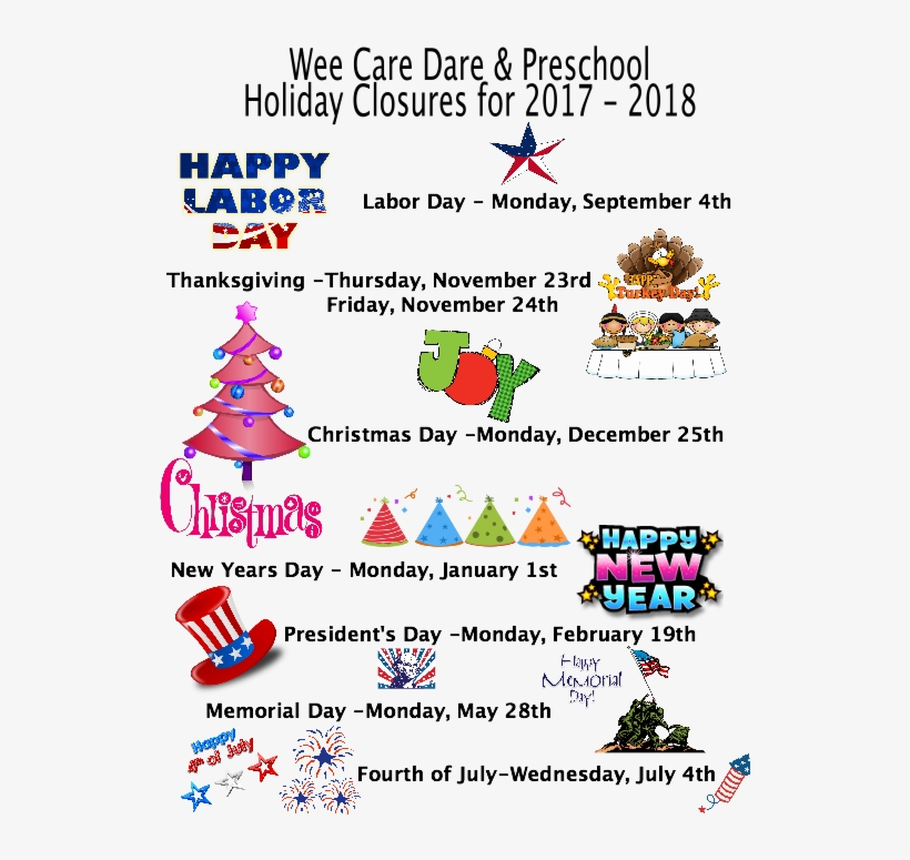 Full Day, Half Day & School Age Closure Dates - Uncle Sam Hat Clip Art, transparent png #9167492