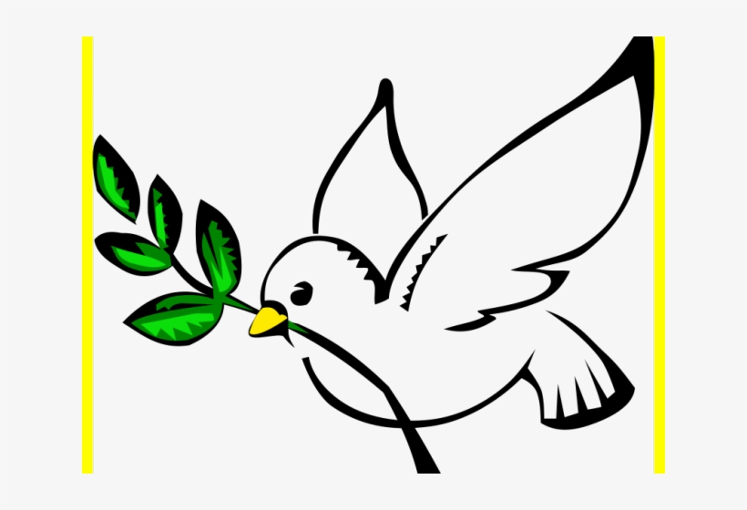 Peace Dove Clipart Rest In Peace - Peace Dove, transparent png #9168825