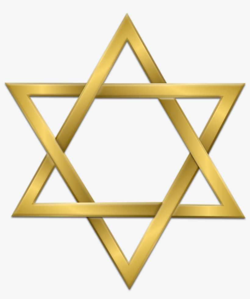 Rest In Peace Mr - Transparent Gold Star Of David, transparent png #9169056