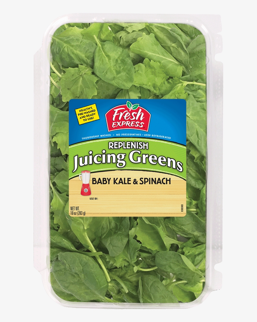 Replenish Juicing Greens - Fresh Express Salad, transparent png #9169722
