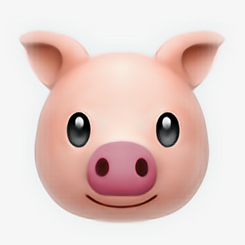 #emoji #pig #pink#freetoedit - Iphone Emoji Pig, transparent png #9170084