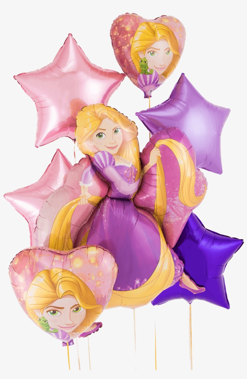 Rapunzel Heart Bunch - Happy Rapunzel Birthday, transparent png #9170341