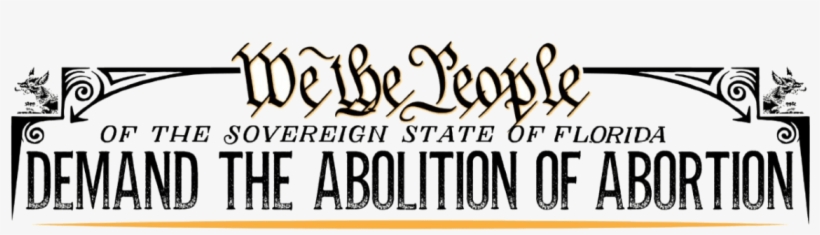 The People Of Florida Murder 72,000 Babies Every Year - Calligraphy, transparent png #9170691